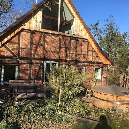 Wunderschoenes Bauernhaus An Der Elbe Bleckede Exteriör bild